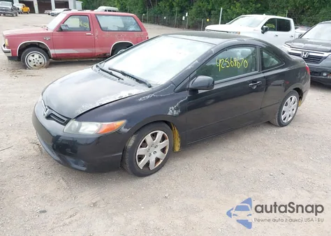 2007 Honda Civic Lx из США, поврежденный, VIN 2HGFG12667H565776